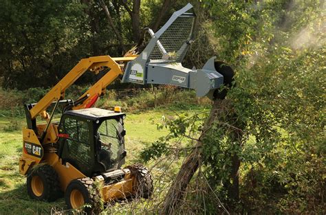 electric chainsaw for skid steer|tractor tree trimming chainsaw.